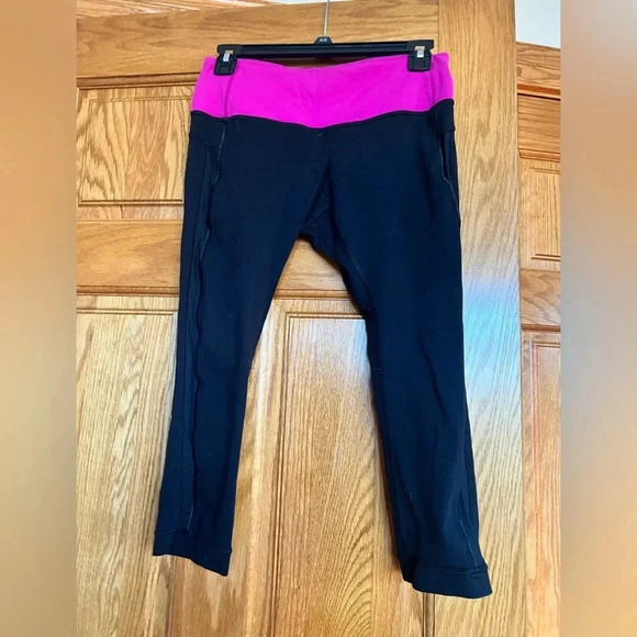 Lululemon - Run Excel Cropped Leggings - Picture 1 of 7